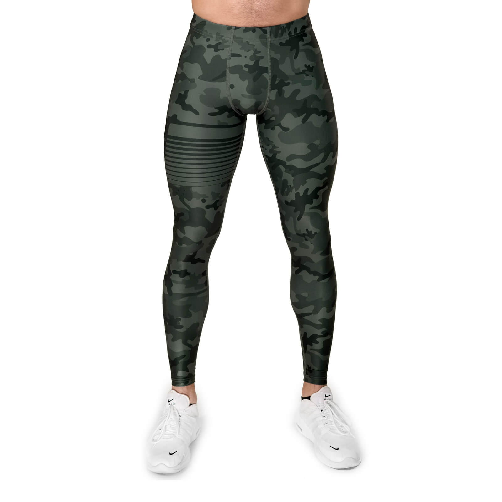 Kolla in Sniper Compression Tights, camo green, Gavelo hos SportGymButiken.se