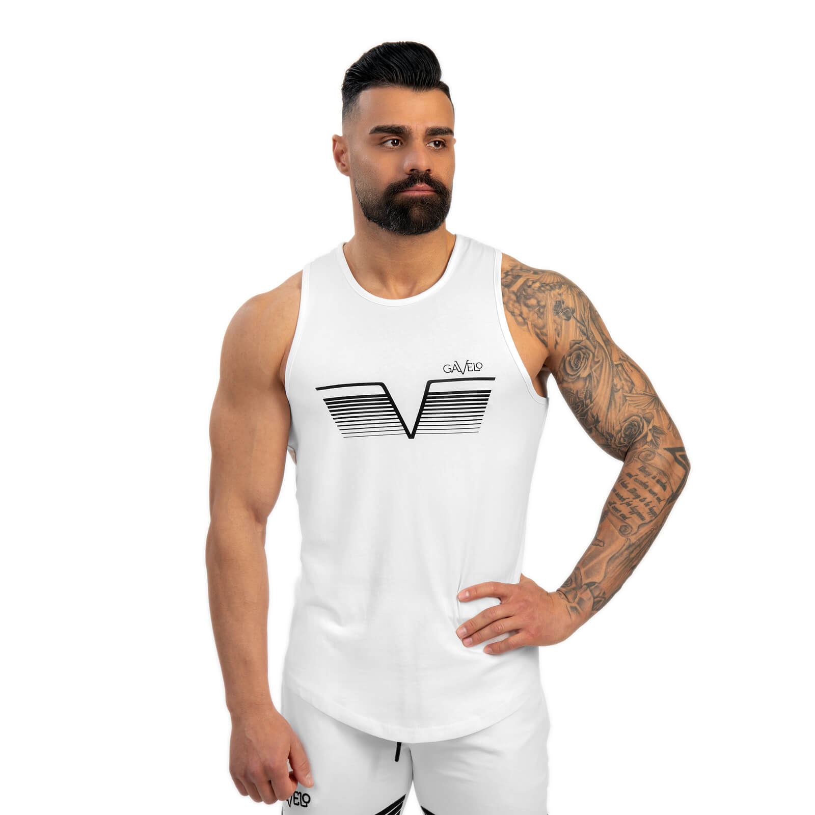 Kolla in Amplify Tank, white, Gavelo hos SportGymButiken.se