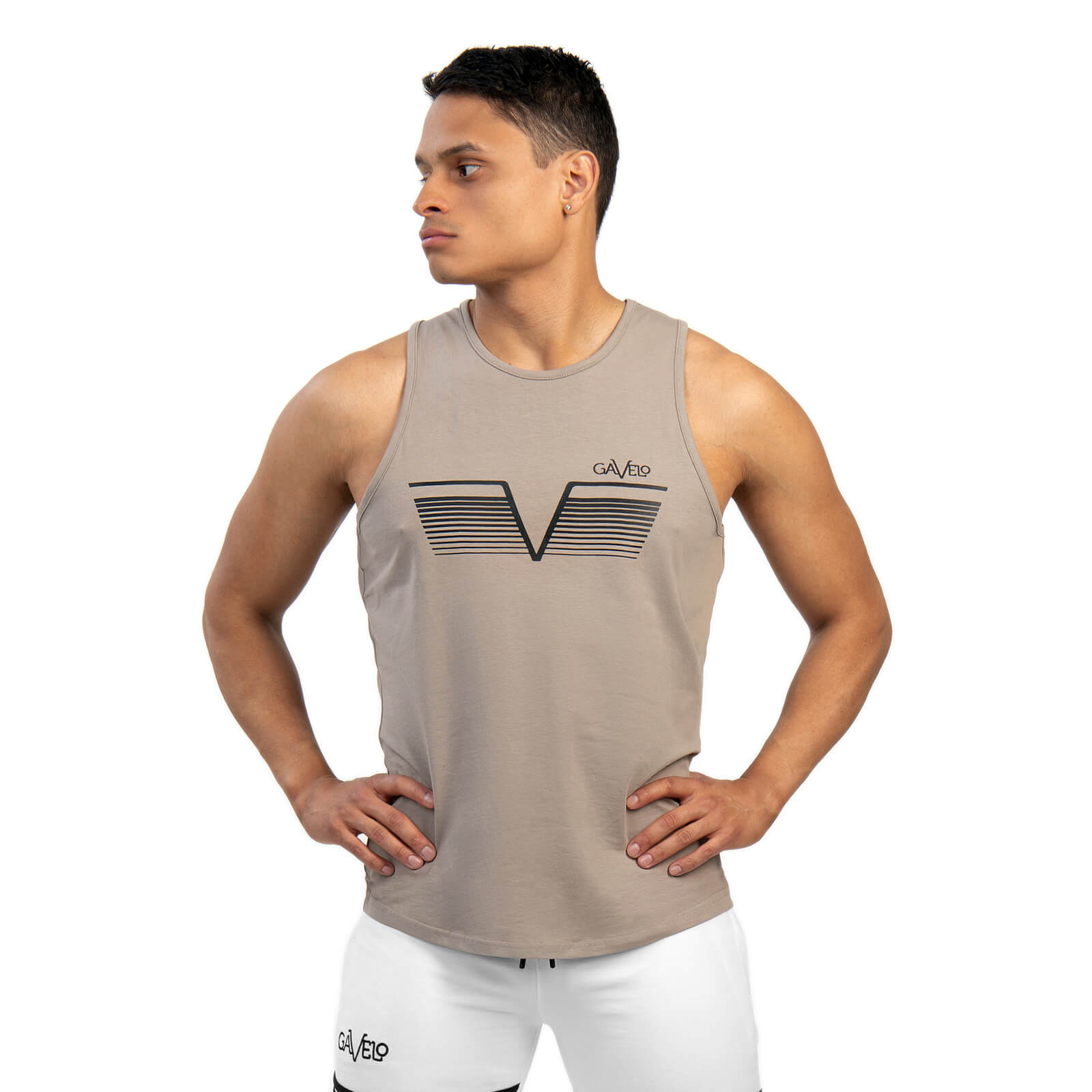 Kolla in Amplify Tank, beige, Gavelo hos SportGymButiken.se