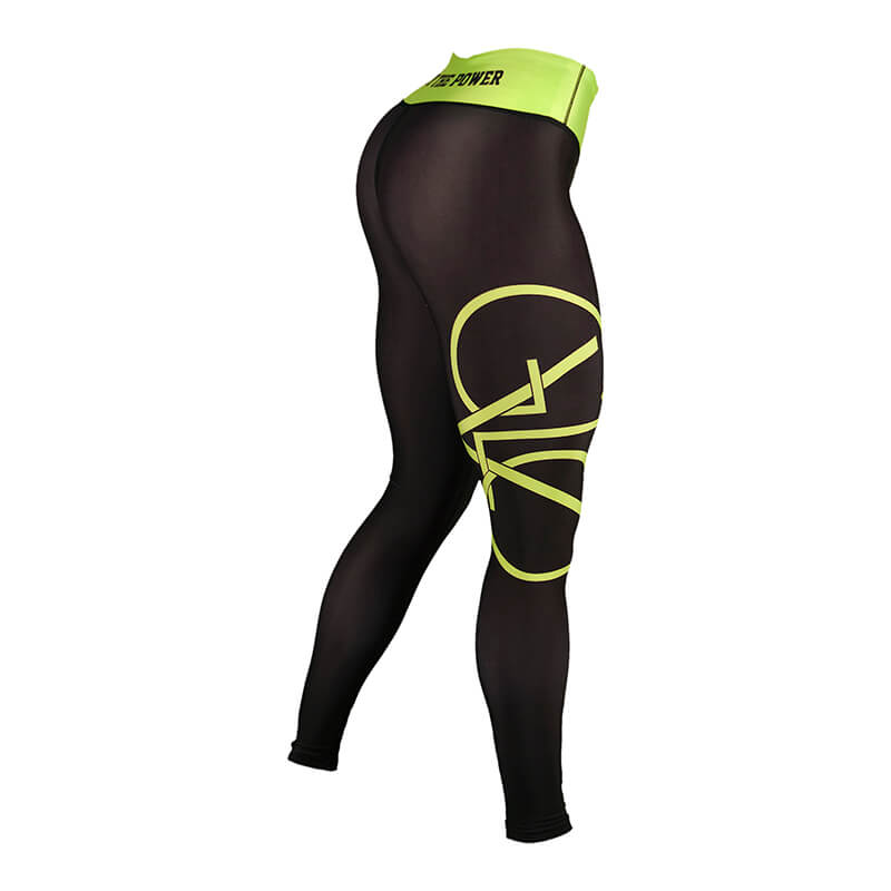 Kolla in Champion Tights, lime, Gavelo hos SportGymButiken.se