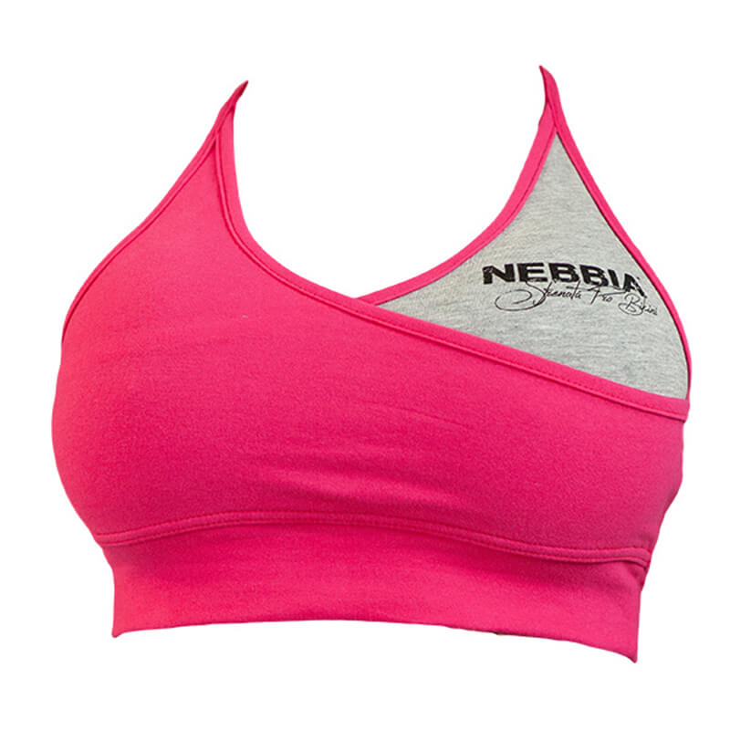 Bikini Top, rosa/grå, Nebbia