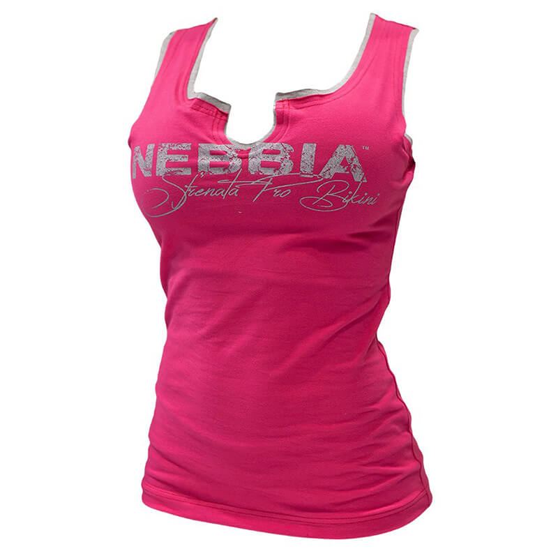 Shirt Sleeveless, rosa, Nebbia