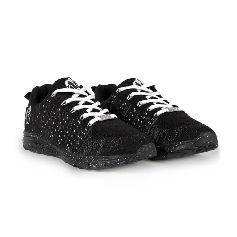 Kolla in Brooklyn Knitted Sneakers, black/white, Gorilla Wear hos SportGymButike