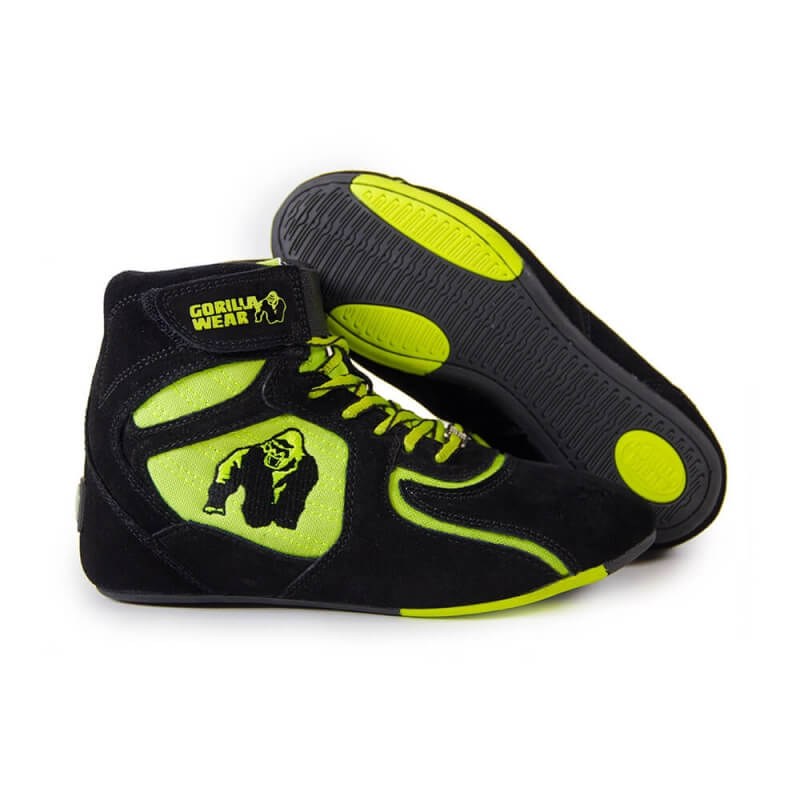 Kolla in Chicago High Tops LTD, black/neon lime, Gorilla Wear hos SportGymButike