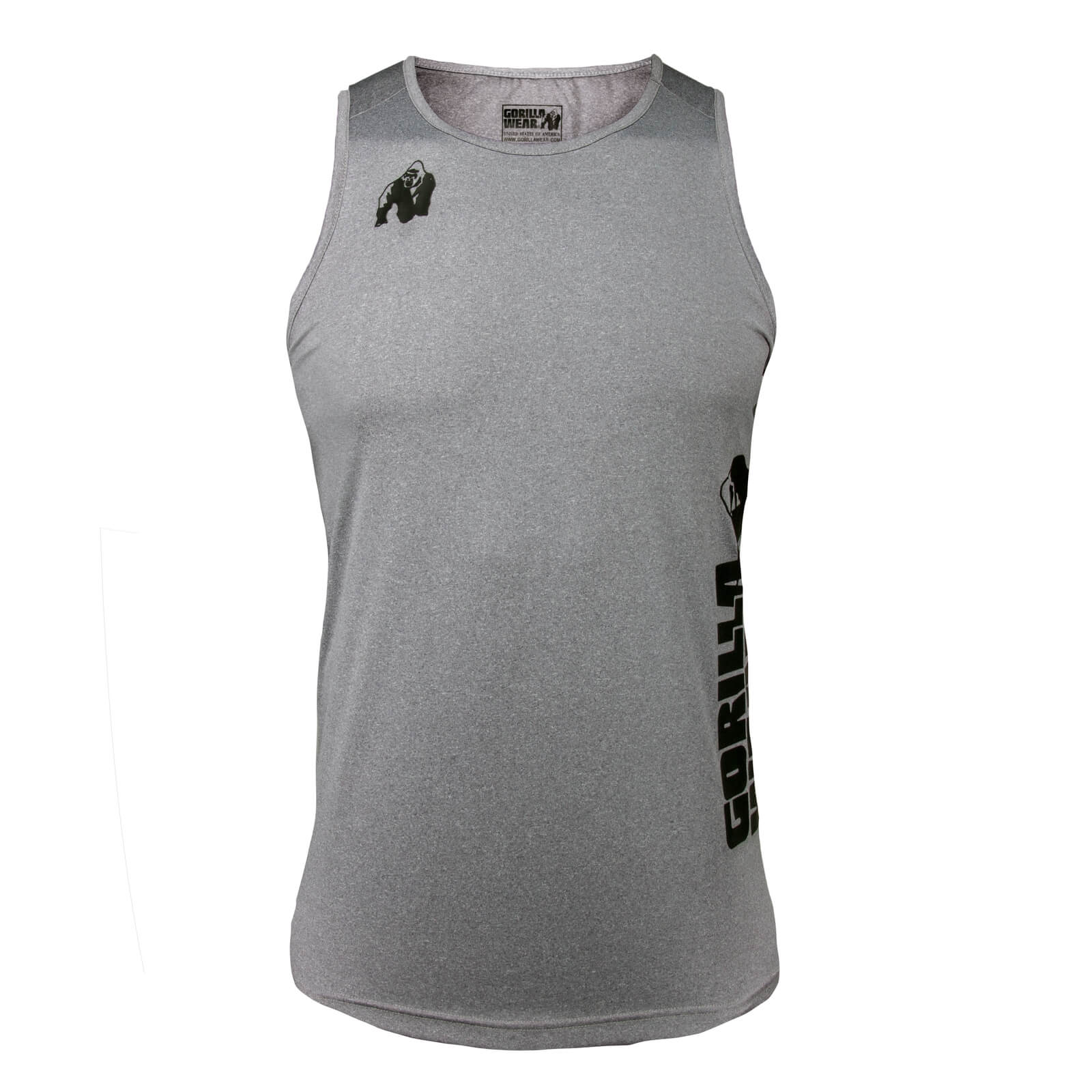 Kolla in Rockford Tank Top, light grey, Gorilla Wear hos SportGymButiken.se