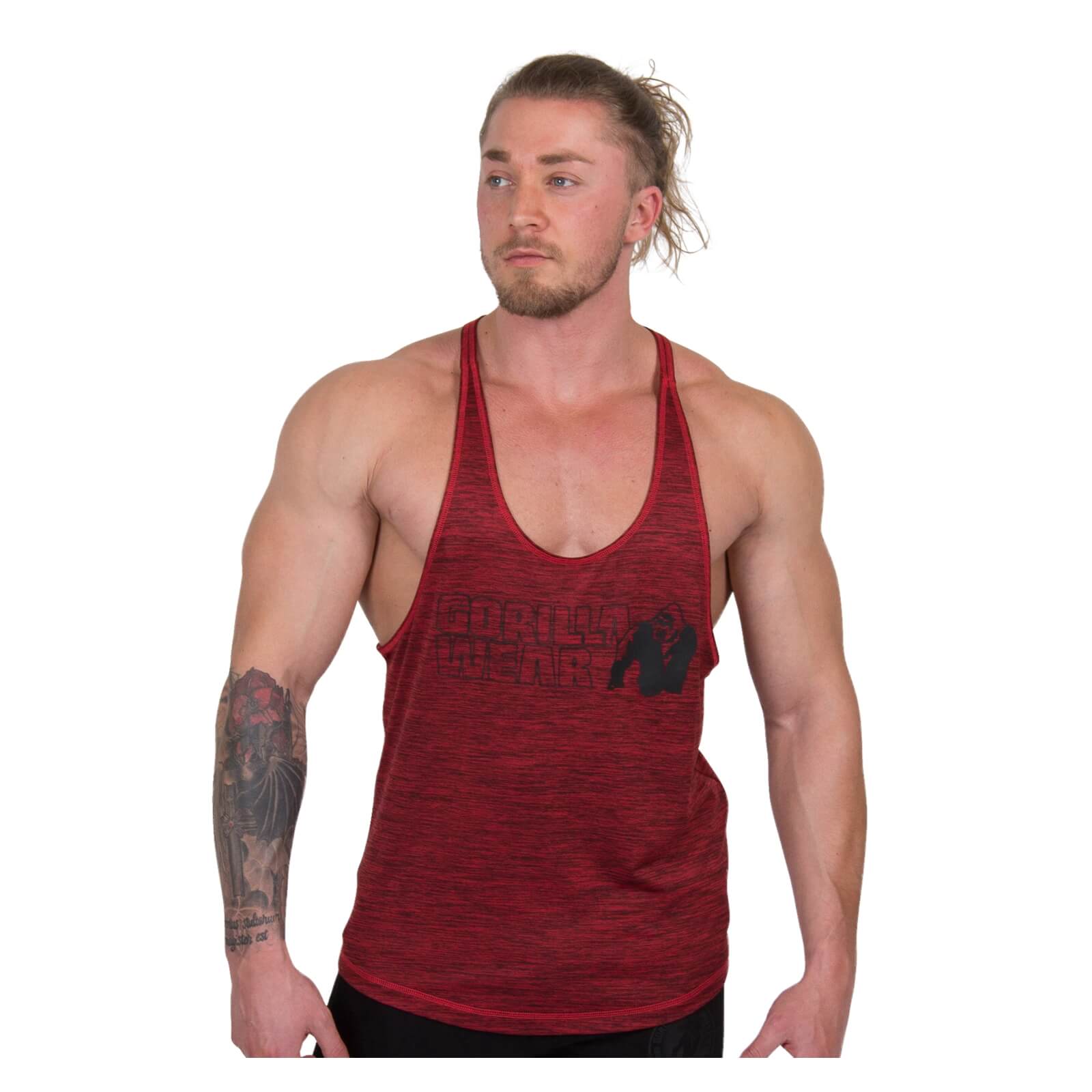 Kolla in Austin Tank Top, red, Gorilla Wear hos SportGymButiken.se