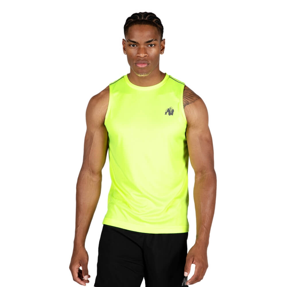 Washington Tank Top, neon yellow, Gorilla Wear