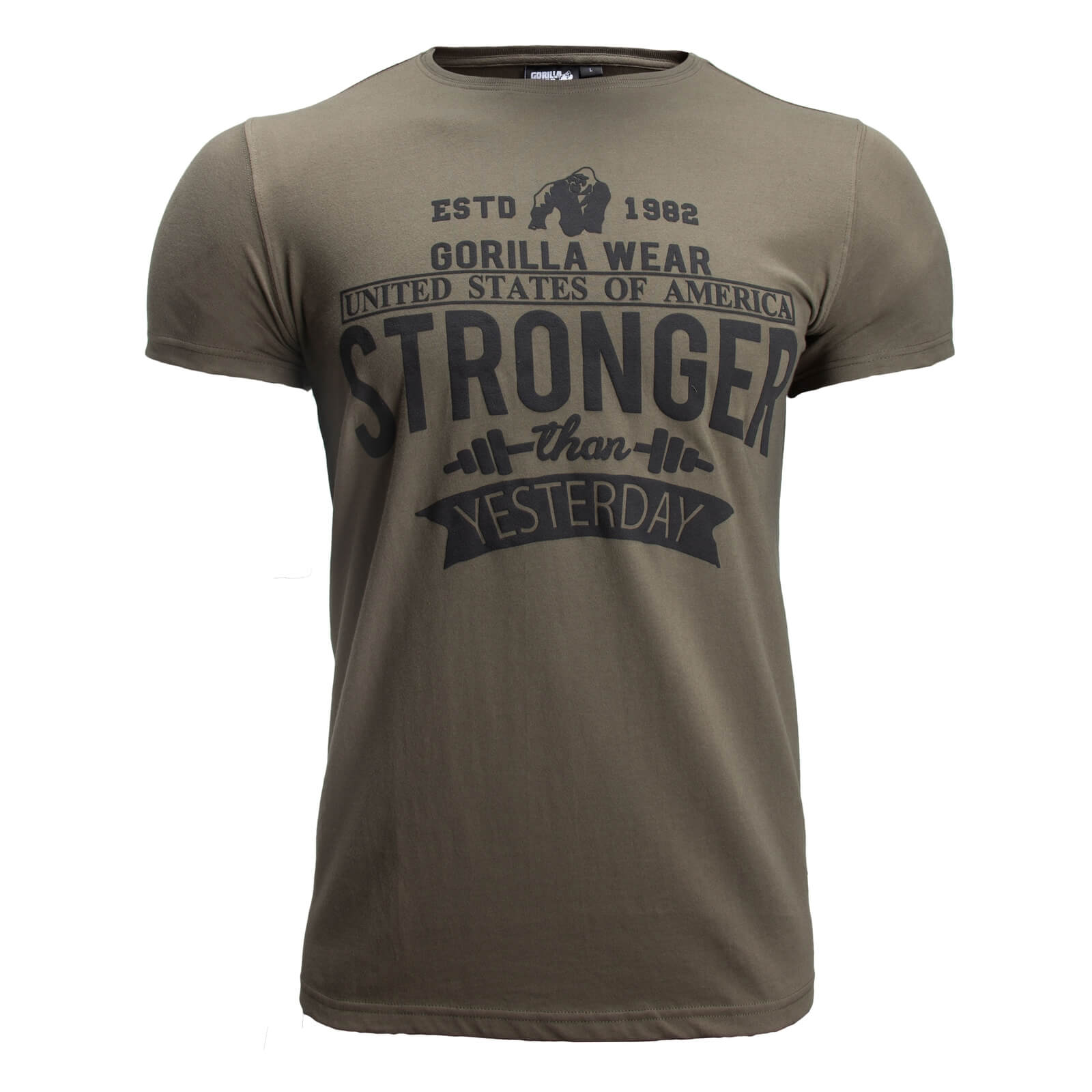 Kolla in Hobbs T-Shirt, army green, Gorilla Wear hos SportGymButiken.se