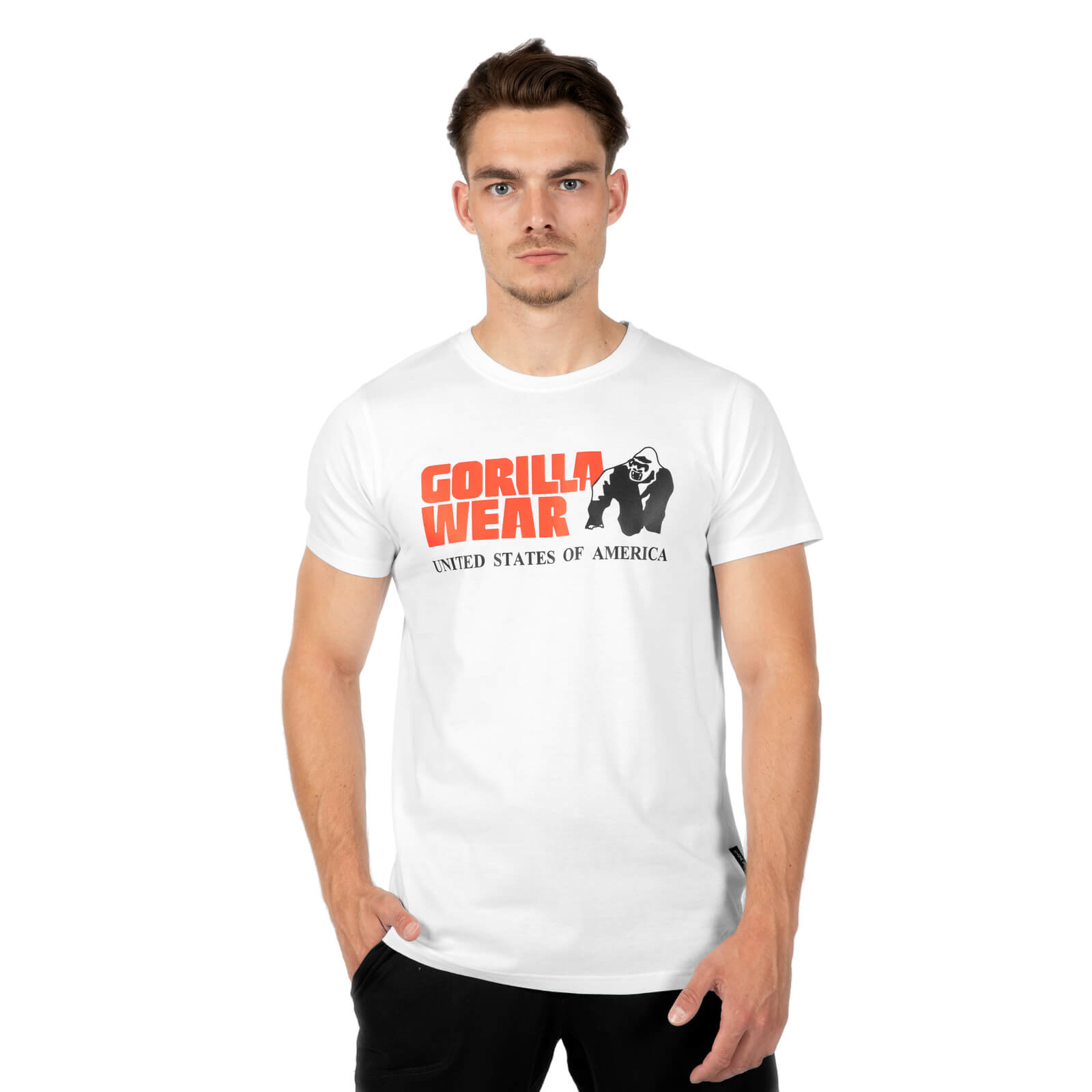 Classic T-Shirt, white, Gorilla Wear