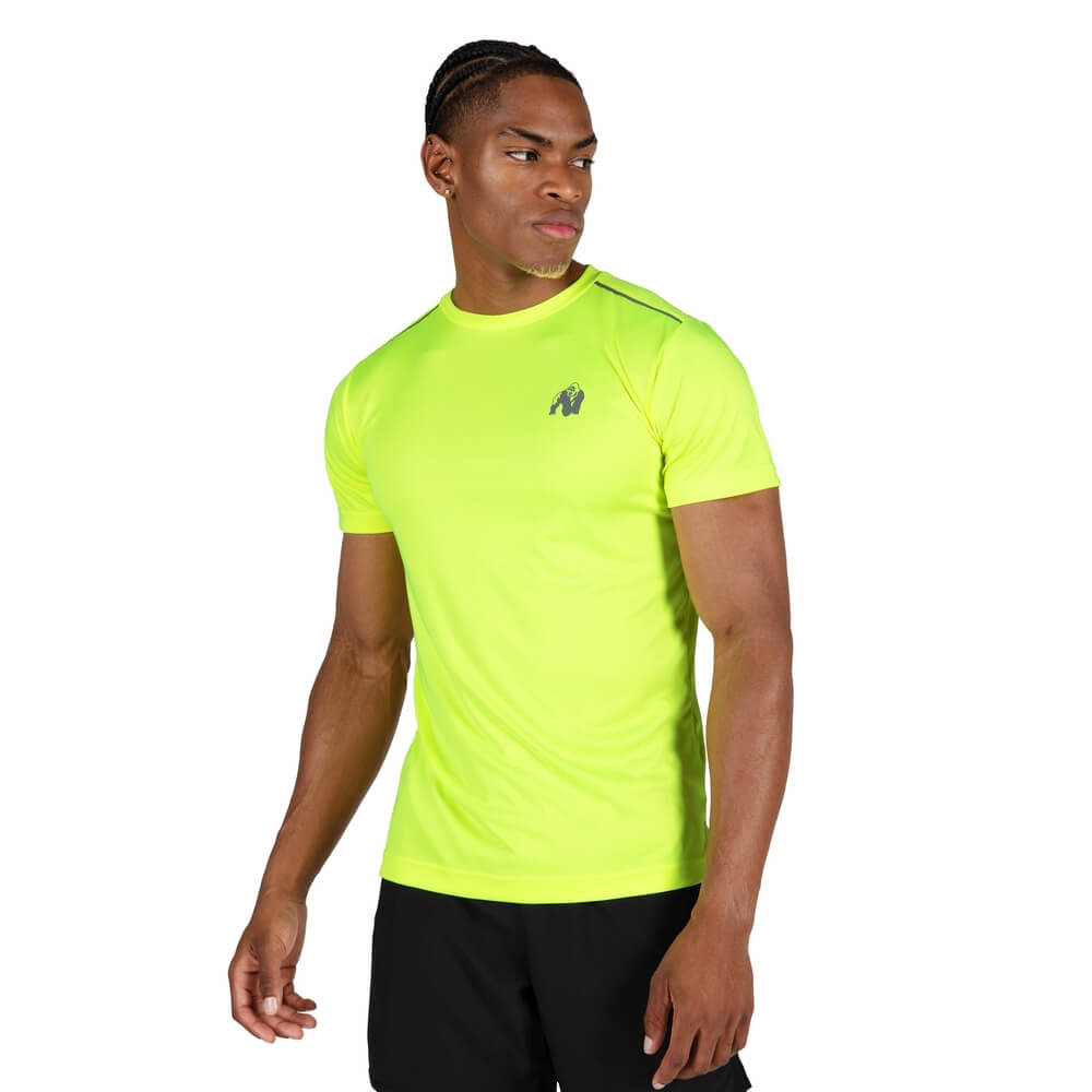 Washington T-Shirt, neon yellow, Gorilla Wear