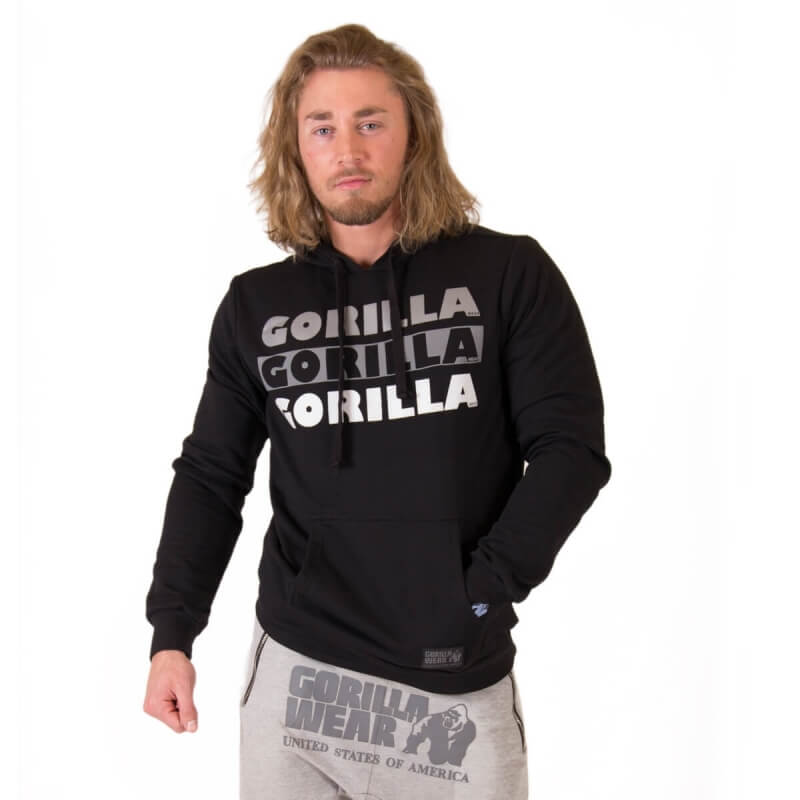 Kolla in Ohio Hoodie, black, Gorilla Wear hos SportGymButiken.se