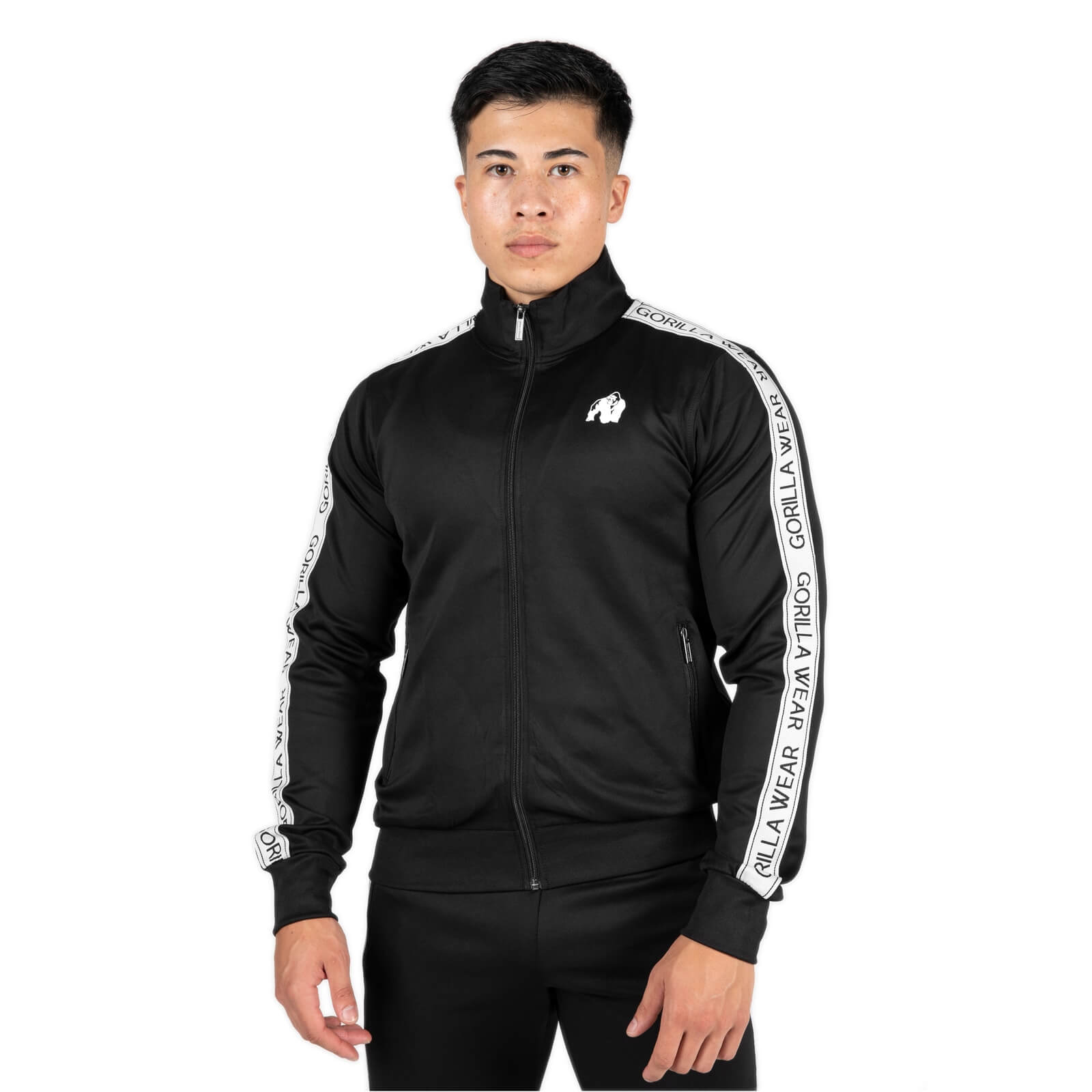 Kolla Delaware Track Jacket, black, Gorilla Wear hos SportGymButiken.se