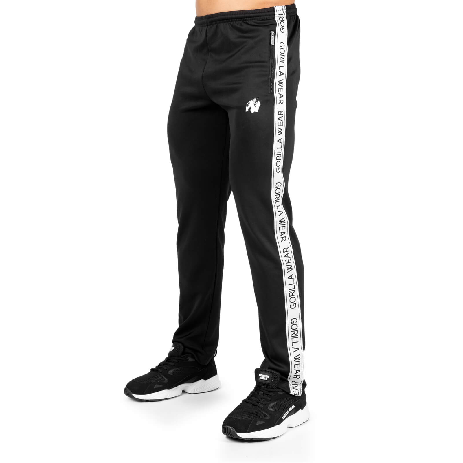 Kolla Delaware Track Pants, black, Gorilla Wear hos SportGymButiken.se