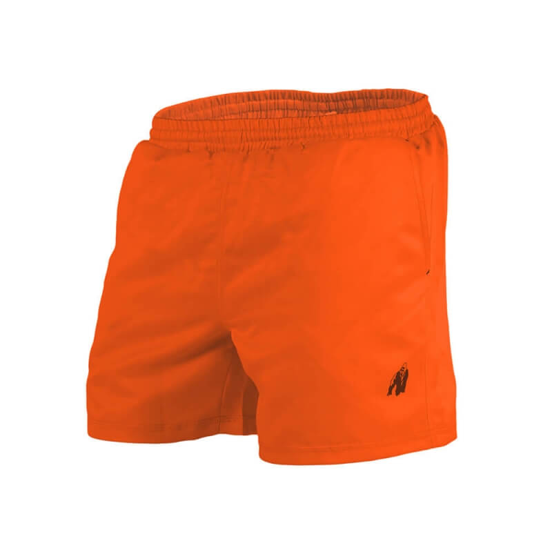 Kolla in Miami Shorts, neon orange, Gorilla Wear hos SportGymButiken.se