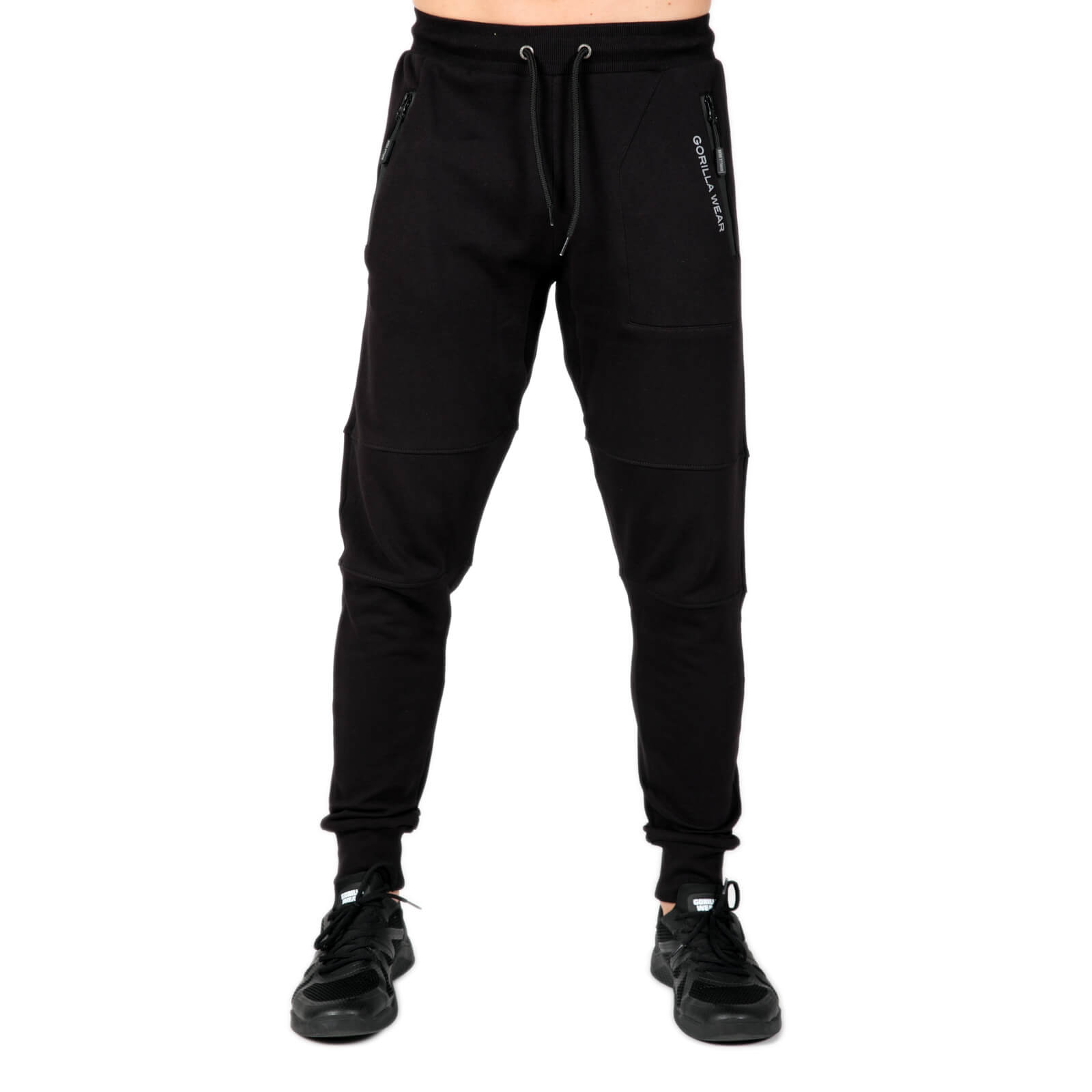 Kolla in Newark Pants, black, Gorilla Wear hos SportGymButiken.se