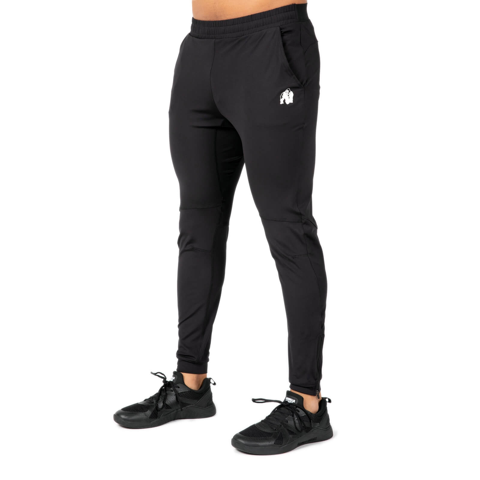 Kolla in Hamilton Hybrid Pants, black, Gorilla Wear hos SportGymButiken.se