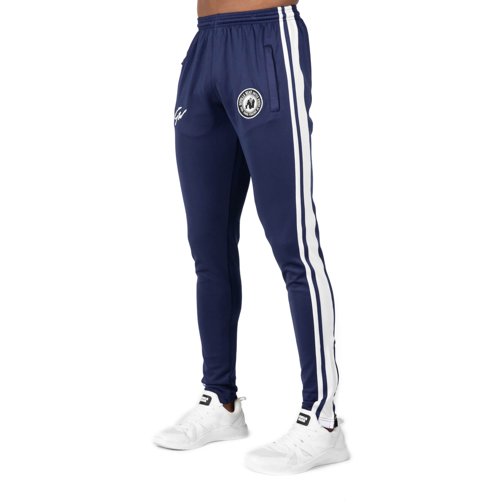 Kolla Stratford Track Pants, navy, Gorilla Wear hos SportGymButiken.se