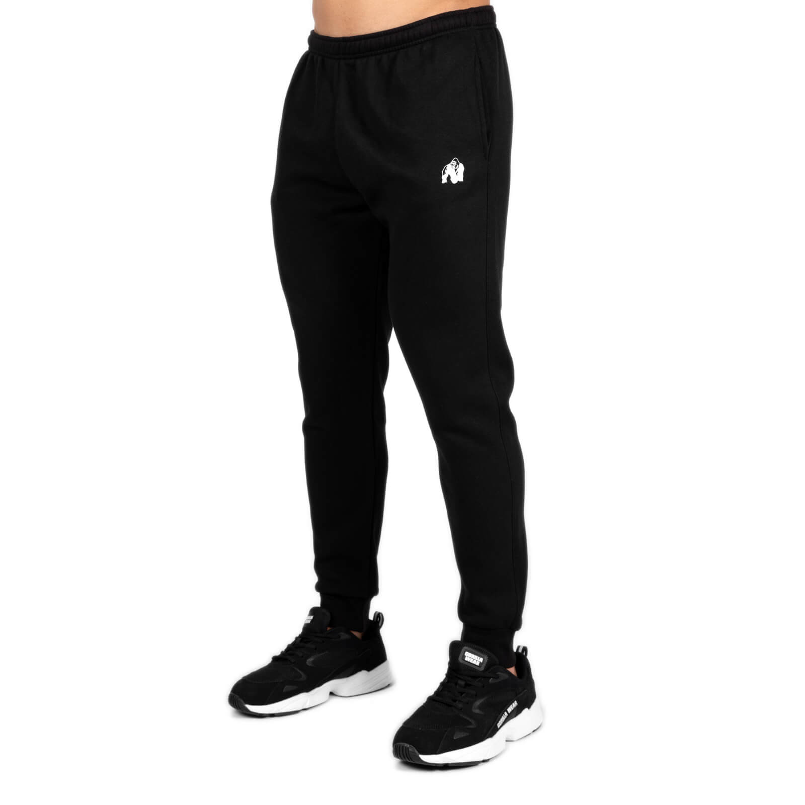 Kolla in Kennewick Sweatpants, black, Gorilla Wear hos SportGymButiken.se