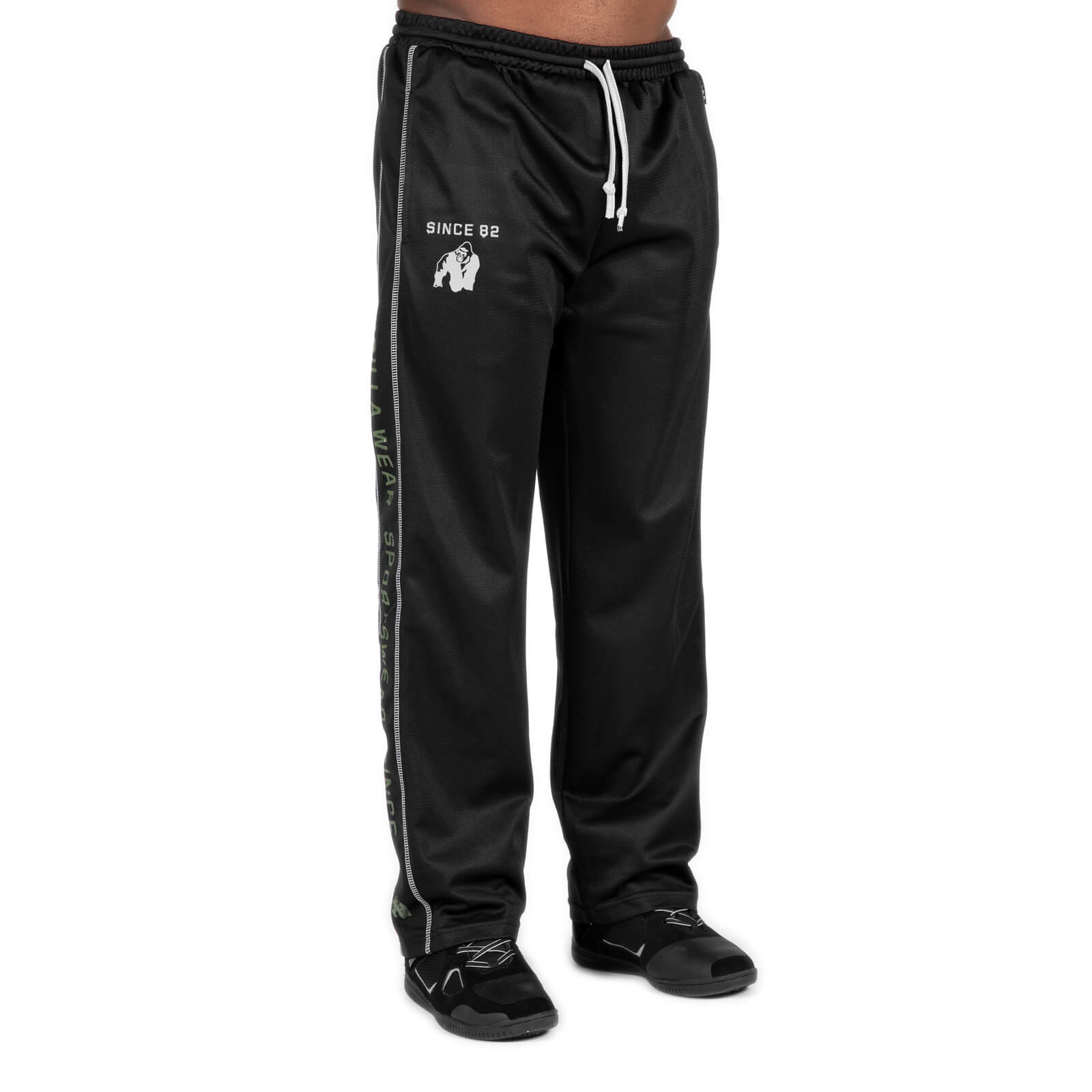 Functional Mesh Pants, black/green, Gorilla Wear