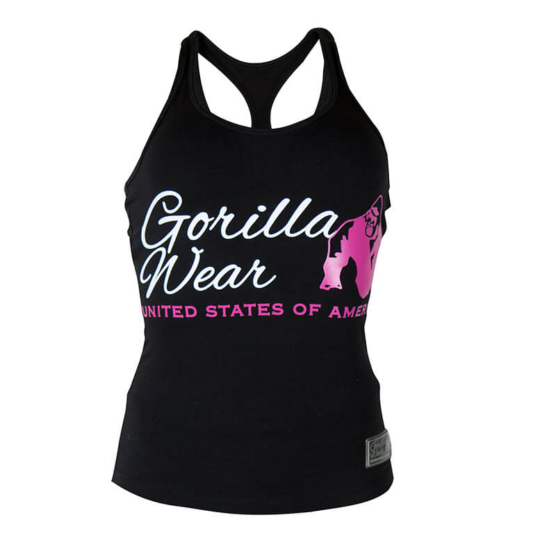 Kolla in Women's Classic Tank Top, black, Gorilla Wear hos SportGymButiken.se