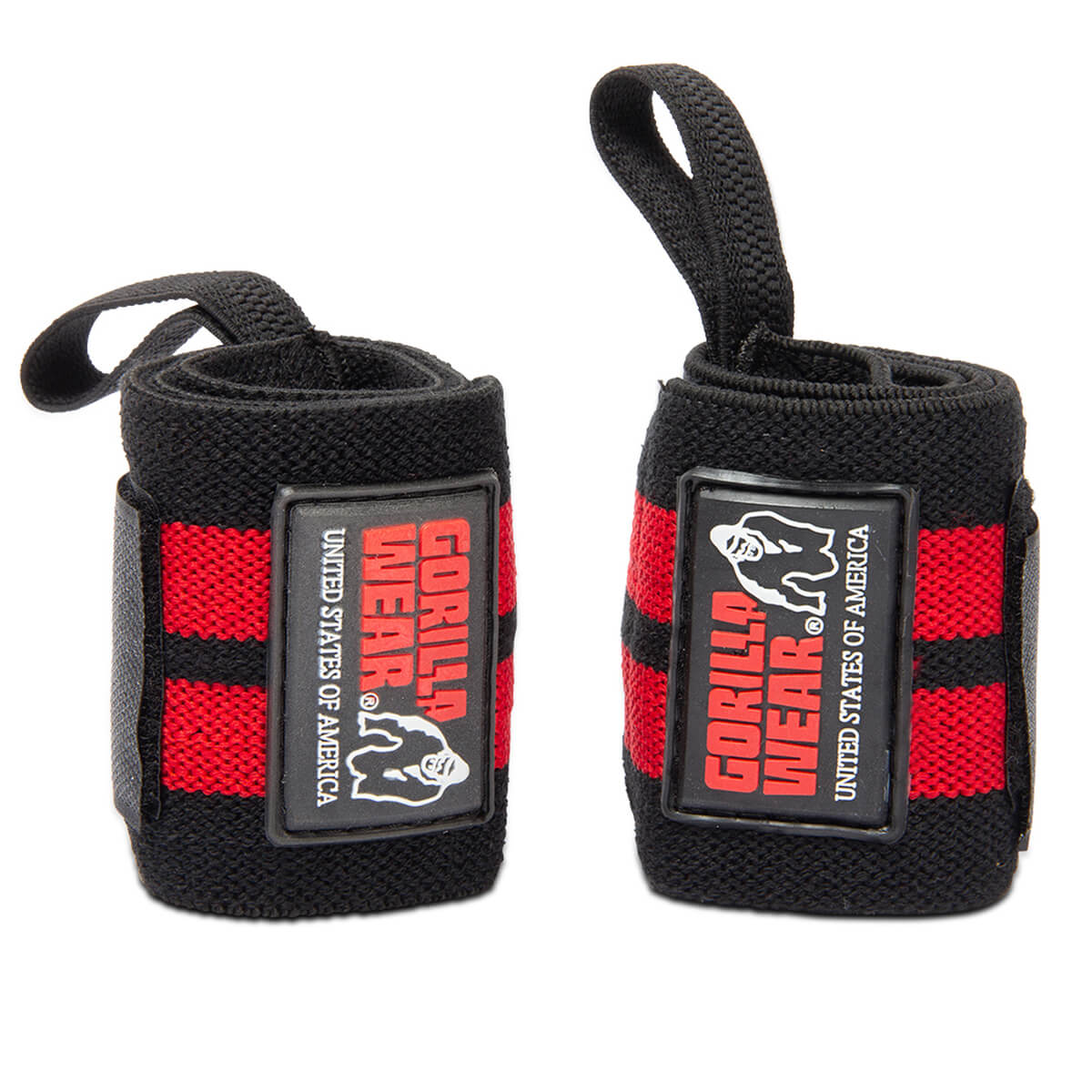 Wrist Wraps Pro, black/red, Gorilla Wear