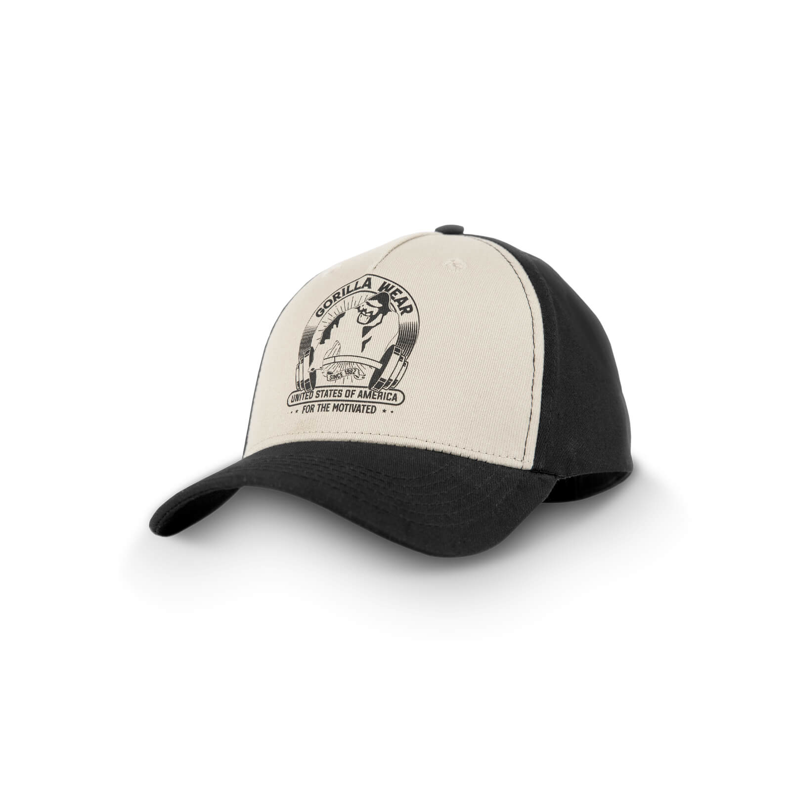 Kolla Buckley Cap, black/beige, Gorilla Wear hos SportGymButiken.se