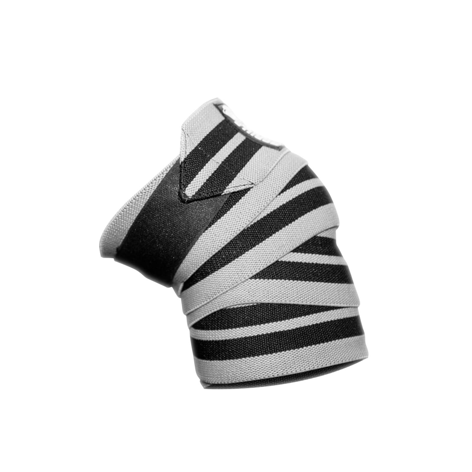 Kolla in Knee Wraps, grey/black, 2 m, Gorilla Wear hos SportGymButiken.se