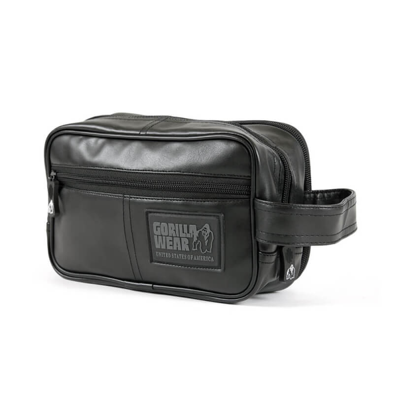 Kolla in Toiletry Bag, black, Gorilla Wear hos SportGymButiken.se