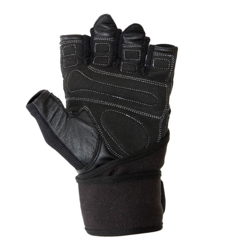 Dallas Wrist Wrap Gloves, black, xxlarge view 2