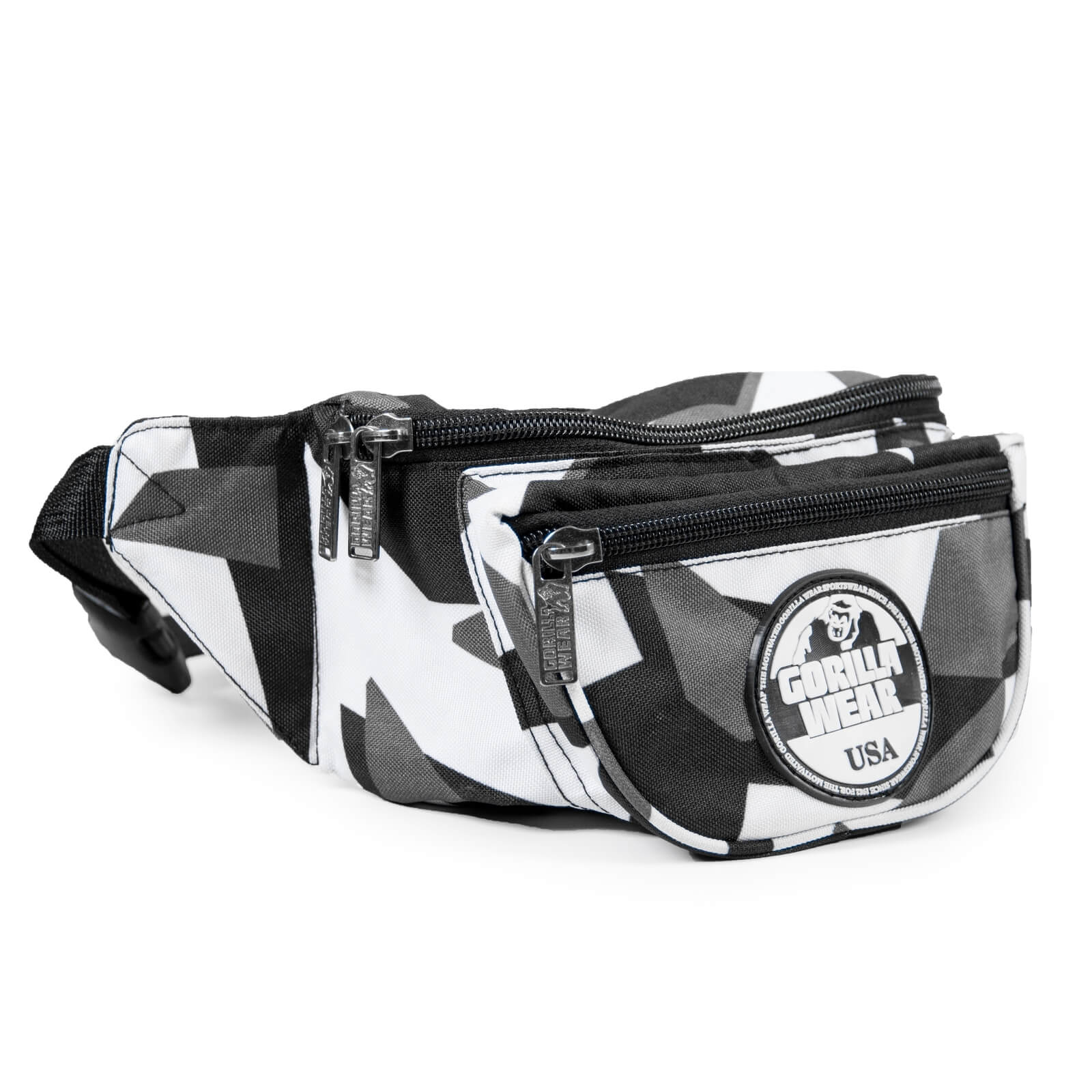 Kolla in Stanley Fanny Pack, grey/white camo, Gorilla Wear hos SportGymButiken.s