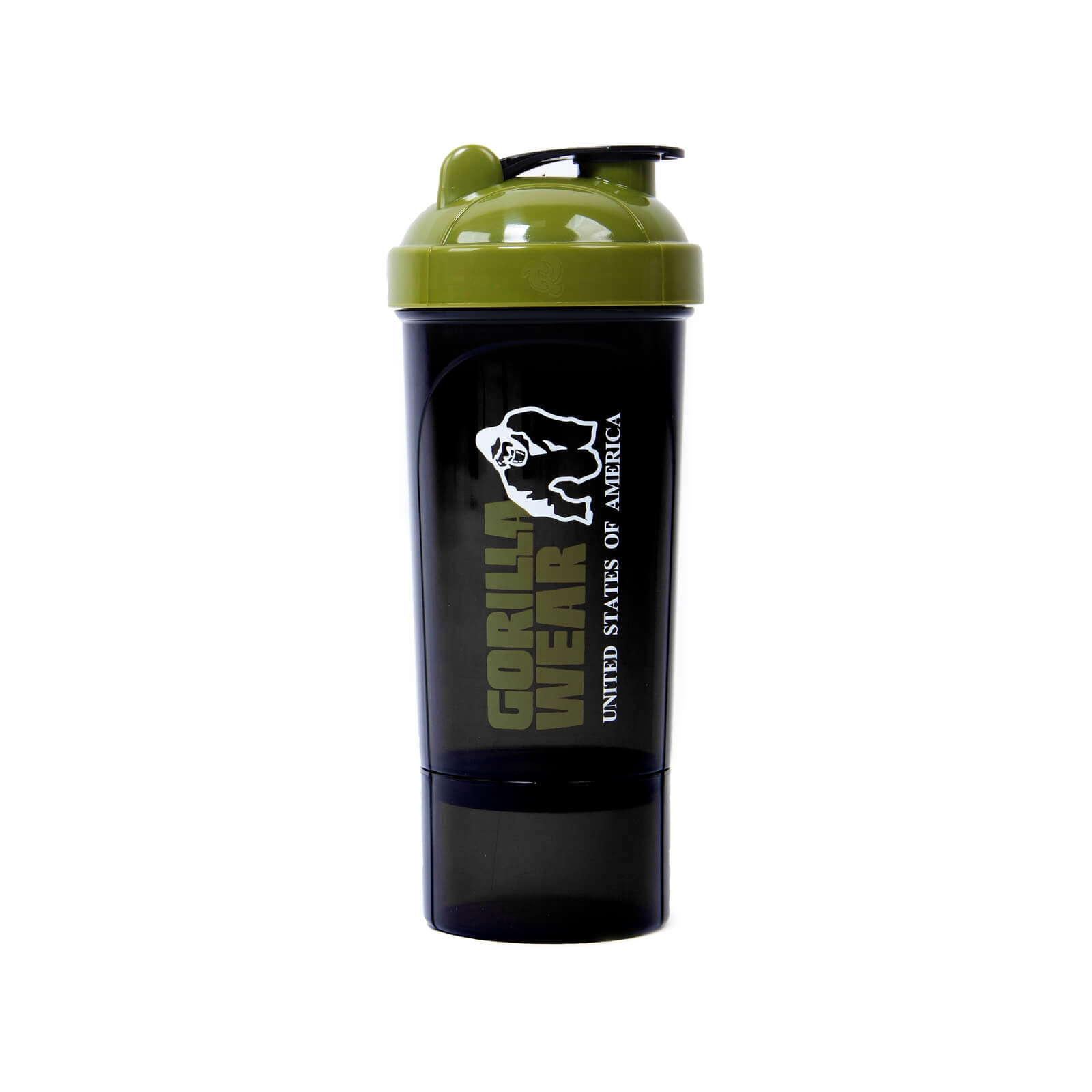 Shaker Compact 500 ml, black/army green, Gorilla Wear