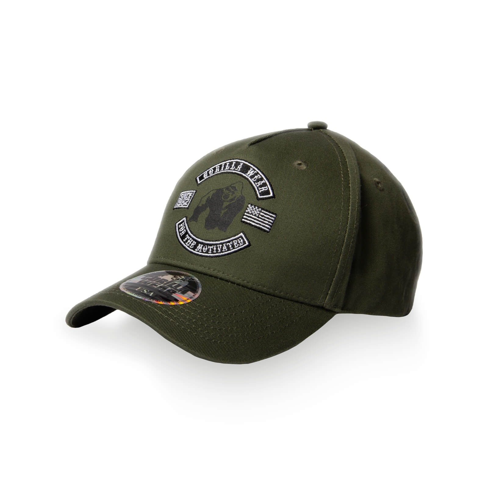 Kolla in Darlington Cap, army green, Gorilla Wear hos SportGymButiken.se