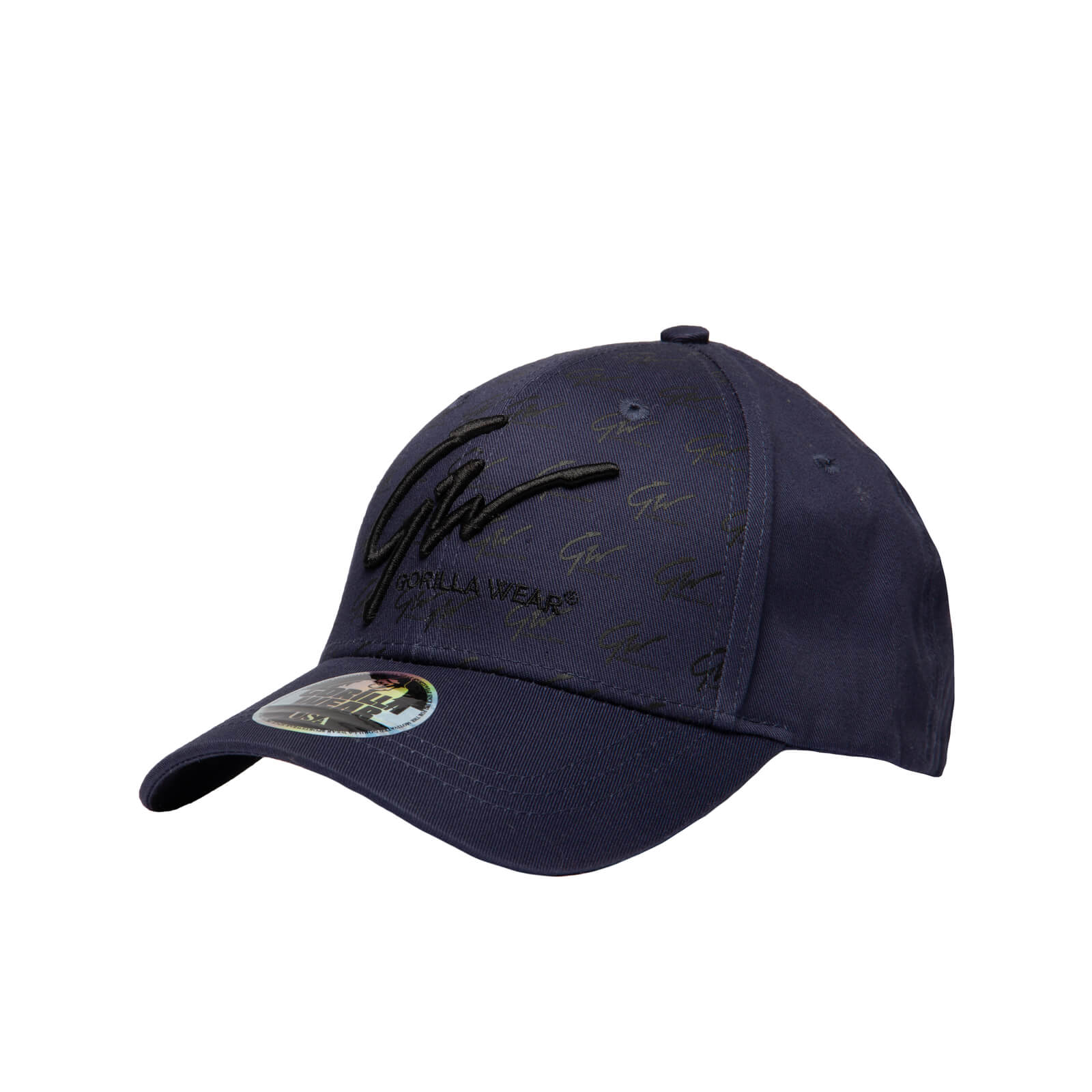 Kolla in Julian Cap, navy blue/black, Gorilla Wear hos SportGymButiken.se