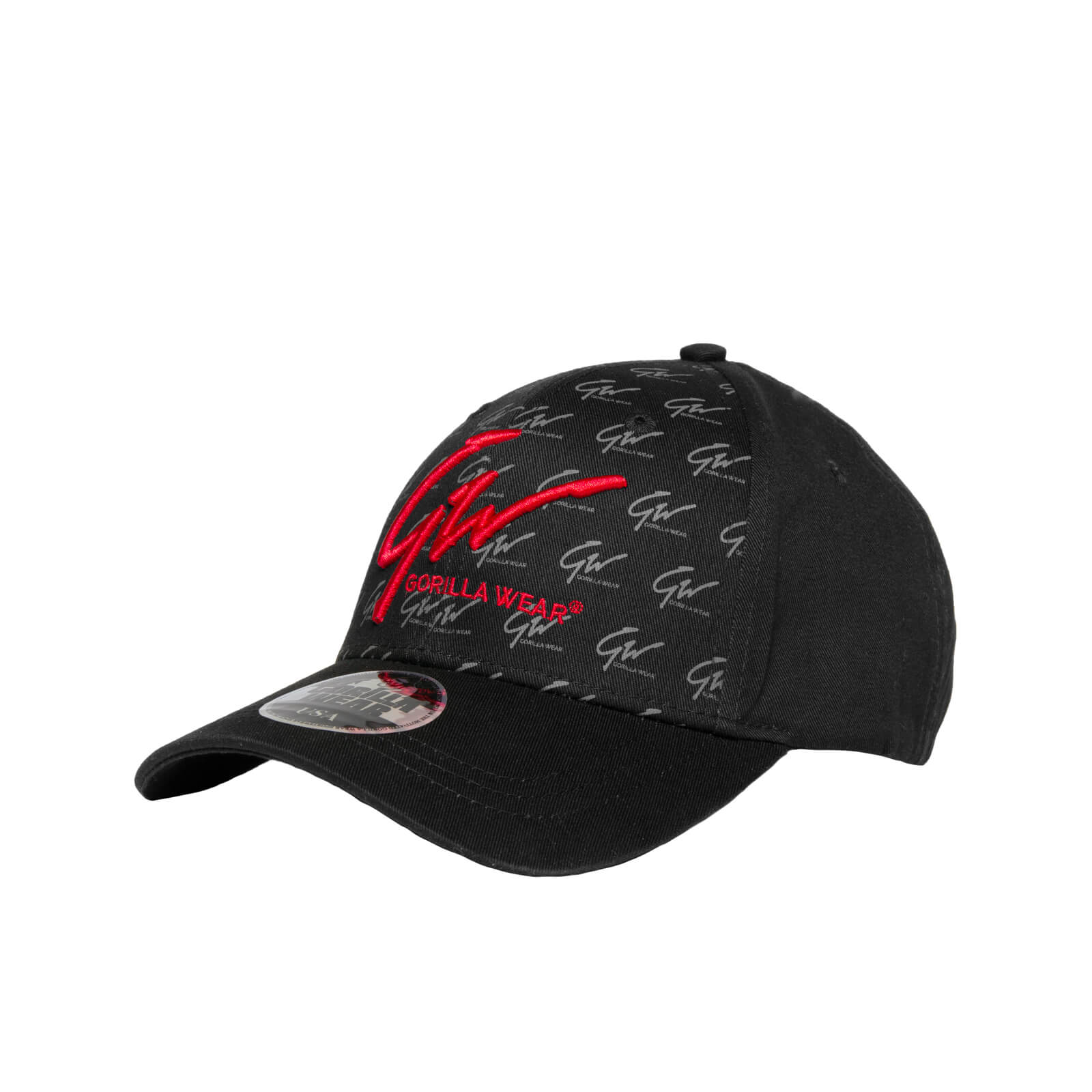 Kolla in Julian Cap, black/red, Gorilla Wear hos SportGymButiken.se