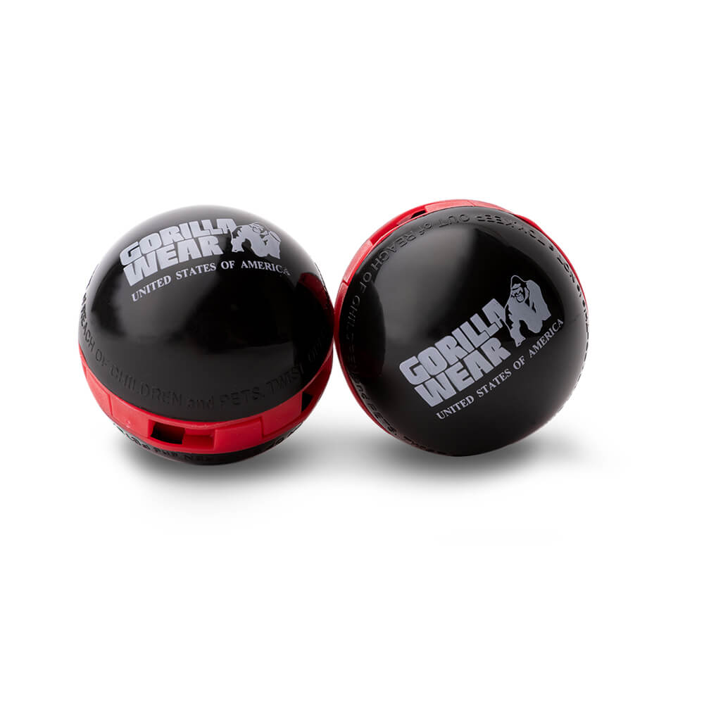Kolla in Multifunctional Deodorizer Balls, black/red, Gorilla Wear hos SportGymB