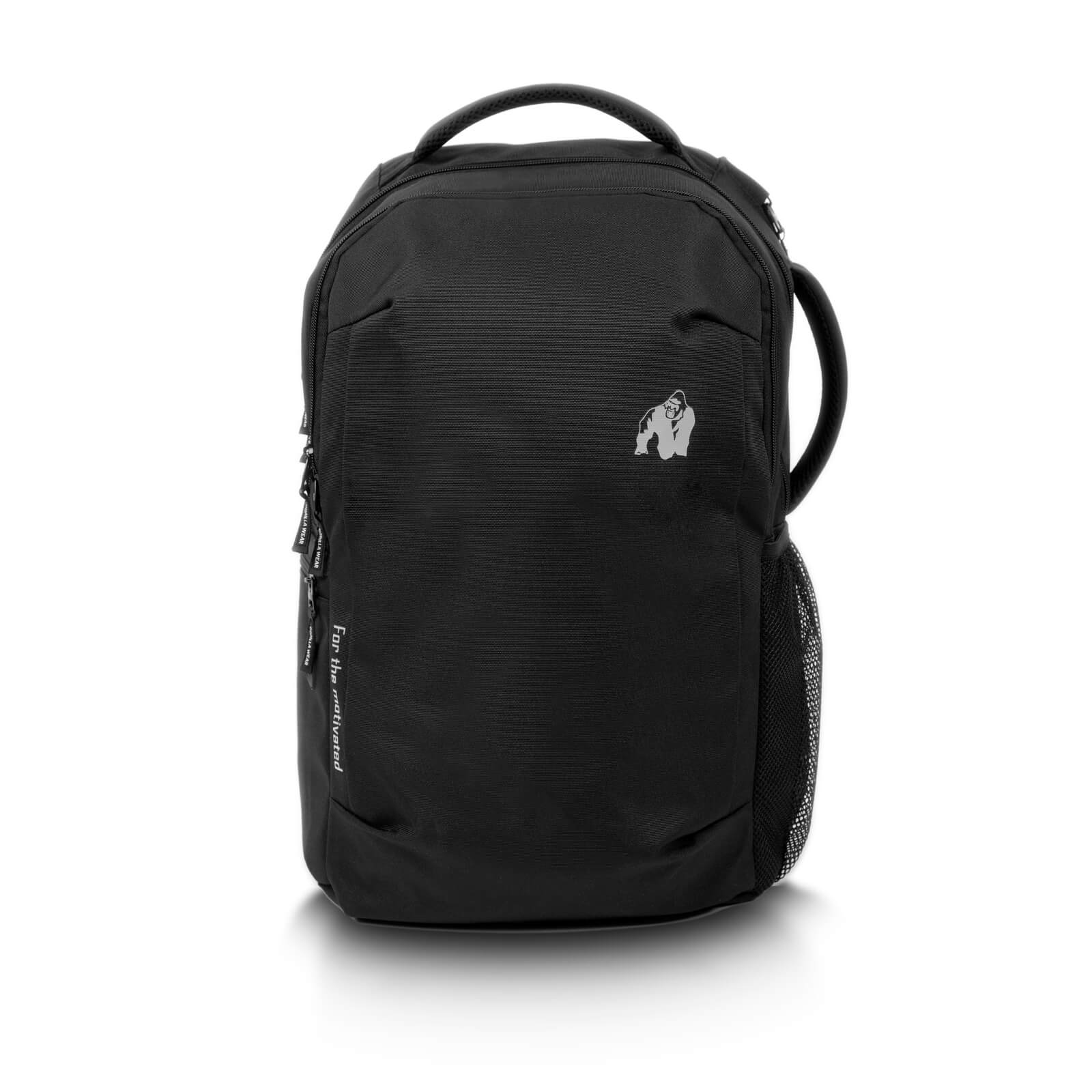 Kolla in Akron Backpack, black, Gorilla Wear hos SportGymButiken.se