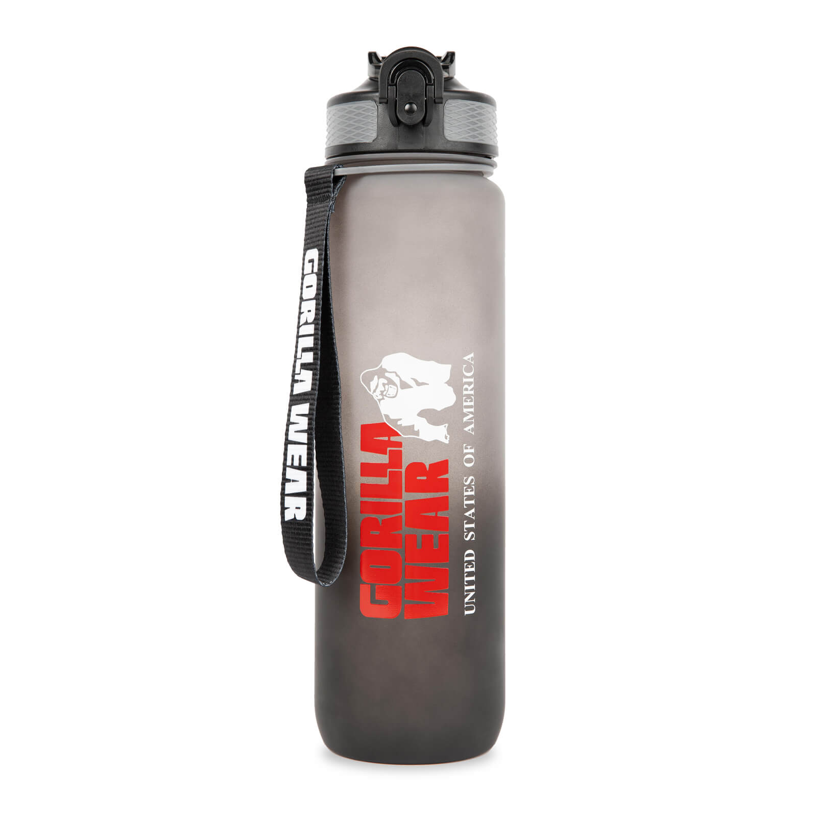 Kolla in Gradient Water Bottle 1000 ml, black/grey, Gorilla Wear hos SportGymButiken.se