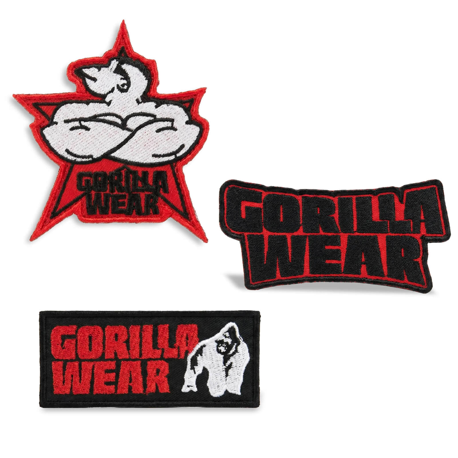 Gorilla Wear Patch, 3-pack