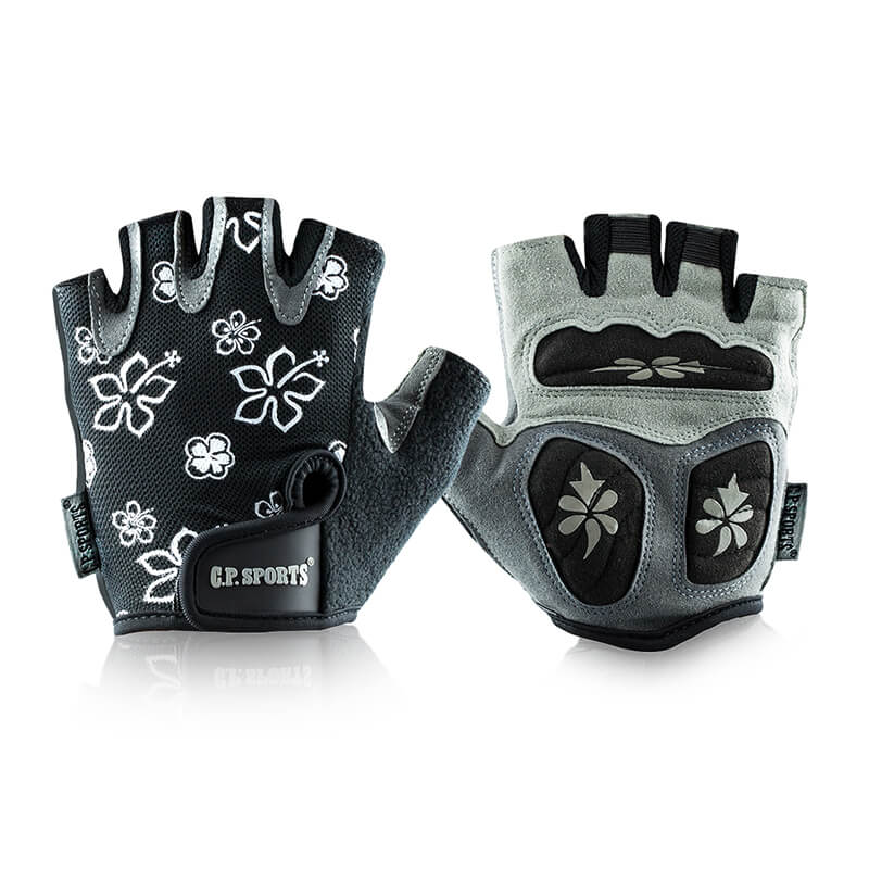 Lady Fitness Glove, svart/silver, C.P. Sports