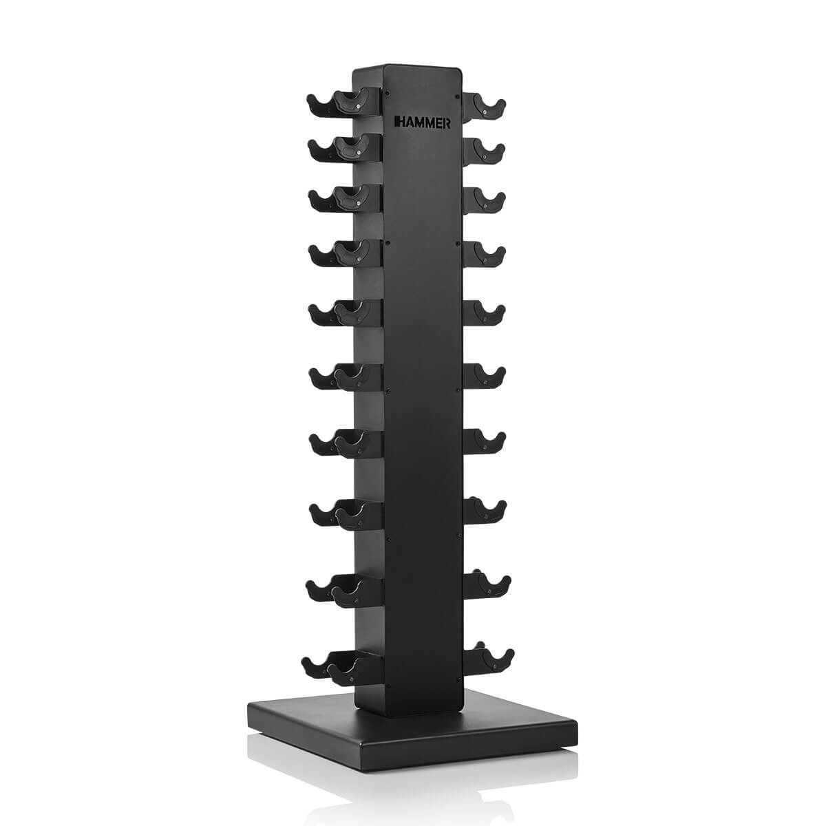 Hantelställ Hexagon för 10-par, Hammer