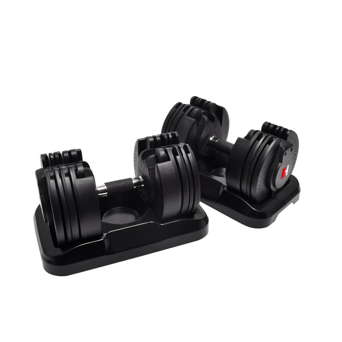 Kolla in Justerbart hantelset Dumbbell Beast 2 x 2.3-20 kg, Hammer hos SportGymB