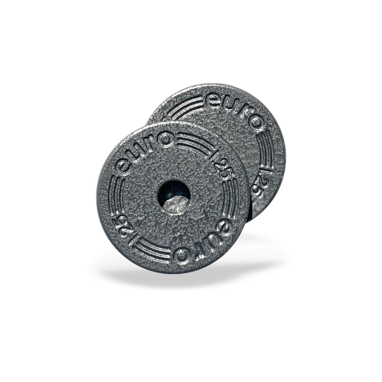 Kolla in Viktskivor Metall 25 mm, 2 x 1.25 kg, Eurosport hos SportGymButiken.se