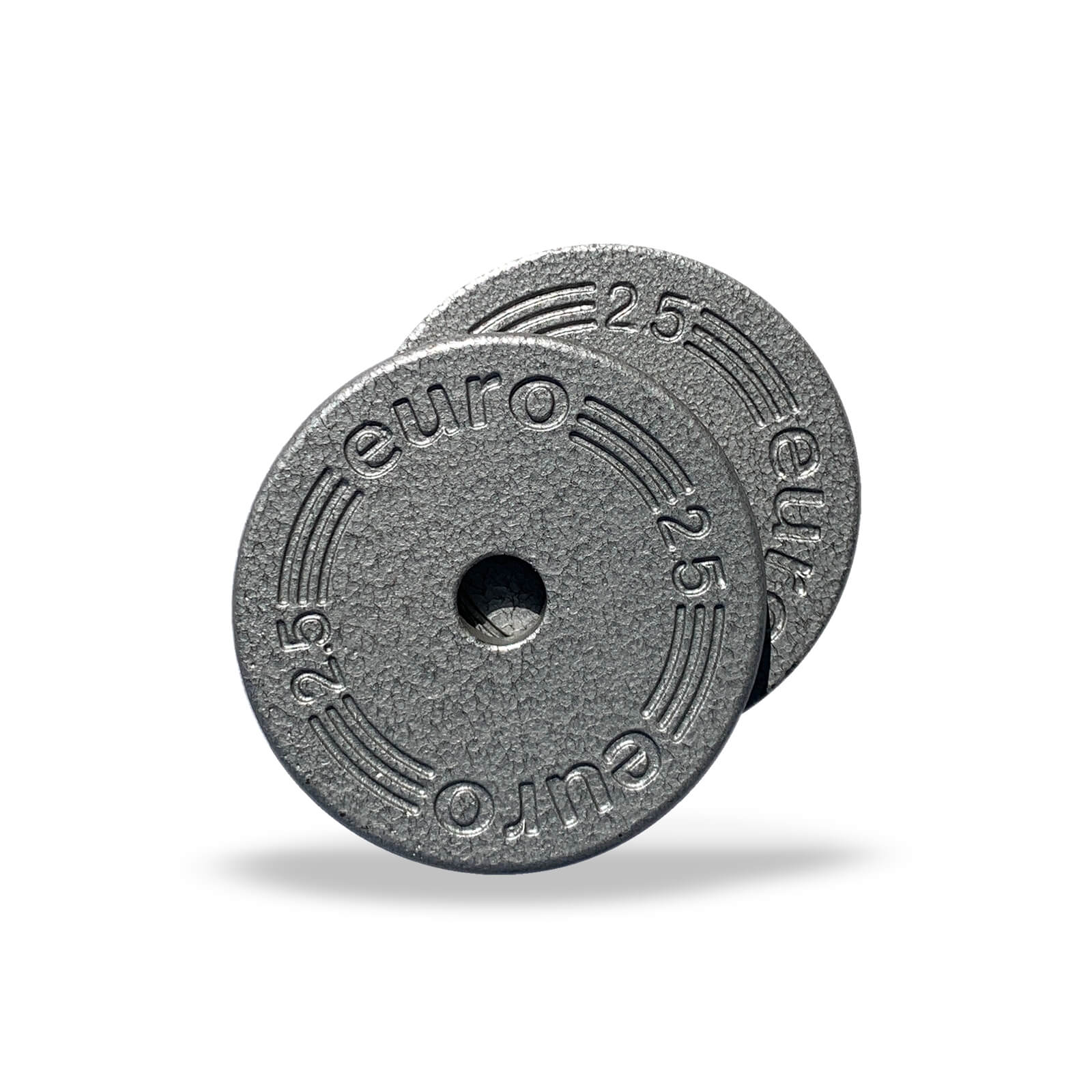 Kolla in Viktskivor Metall 25 mm, 2 x 2.5 kg, Eurosport hos SportGymButiken.se