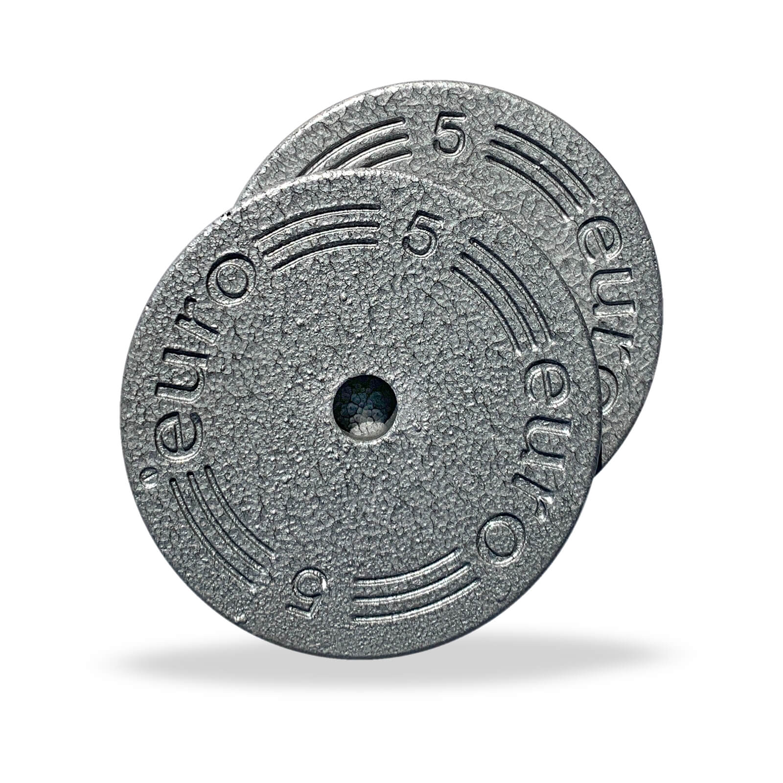 Kolla in Viktskivor Metall 25 mm, 2 x 5 kg, Eurosport hos SportGymButiken.se