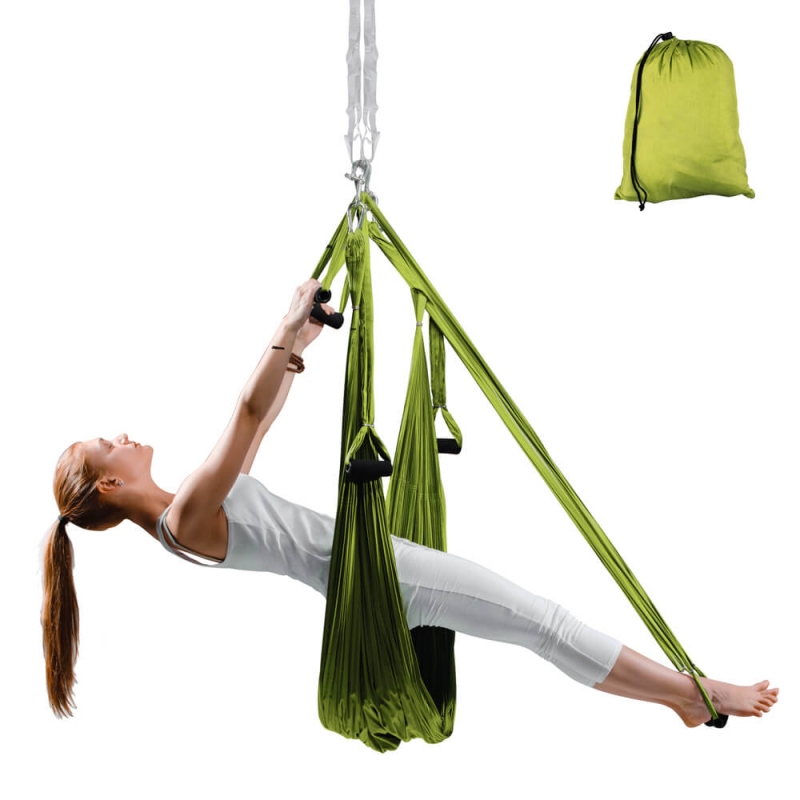 Yogaswing Antigravity, grön, inSPORTline