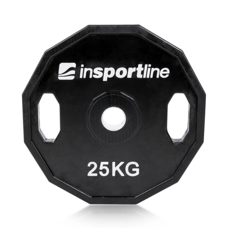 Kolla in Viktskivor Gummi 30 mm, 2 x 25 kg, inSPORTline hos SportGymButiken.se