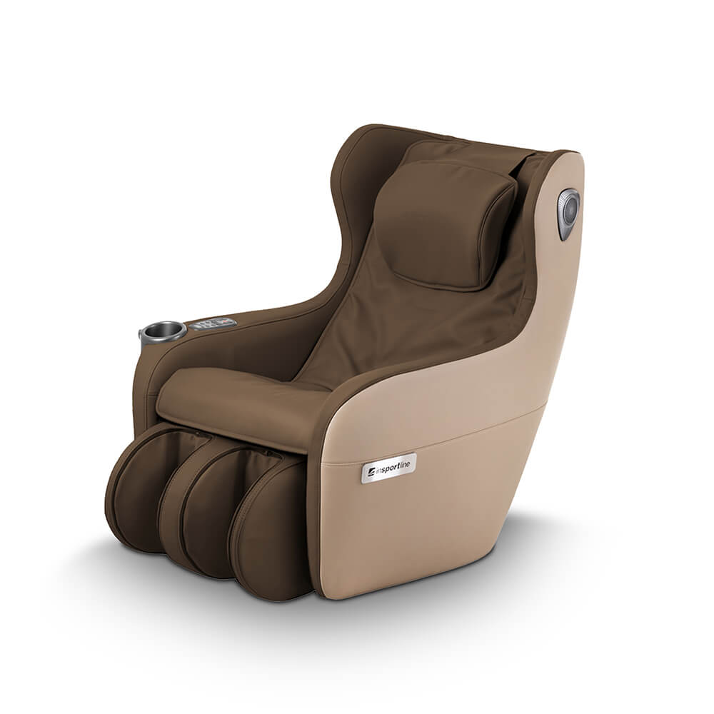 Massagefåtölj Scaleta II, brown-beige, inSPORTline