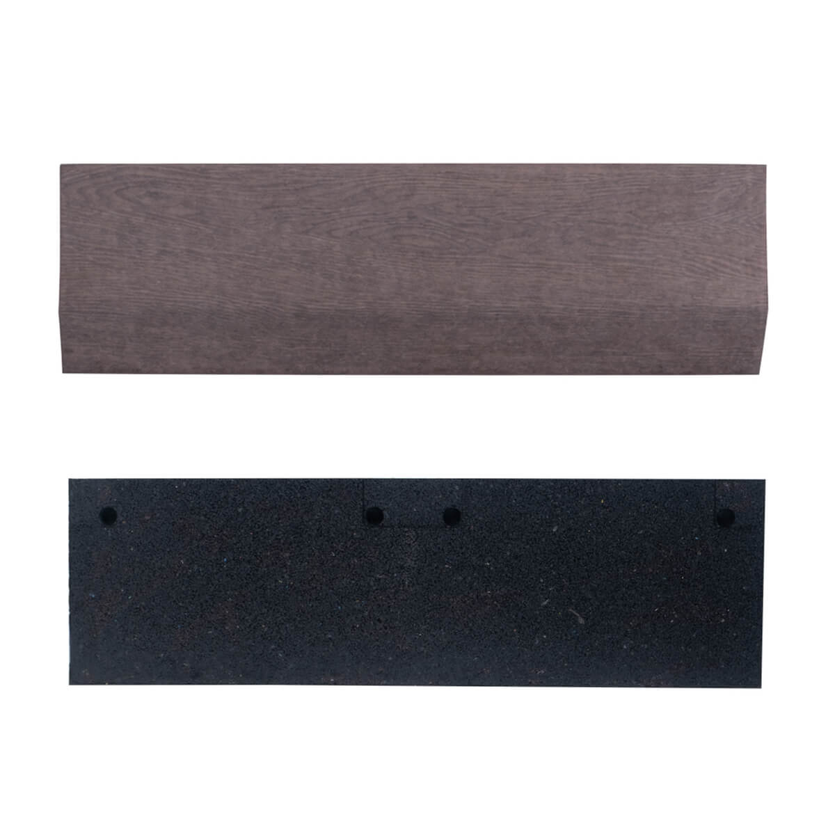 Ramp/Avslut, 50cm, Wood, 2cm
