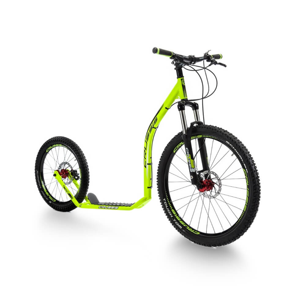 Kolla in Sparkcykel Cross 6.2, lime/green, Crussis hos SportGymButiken.se