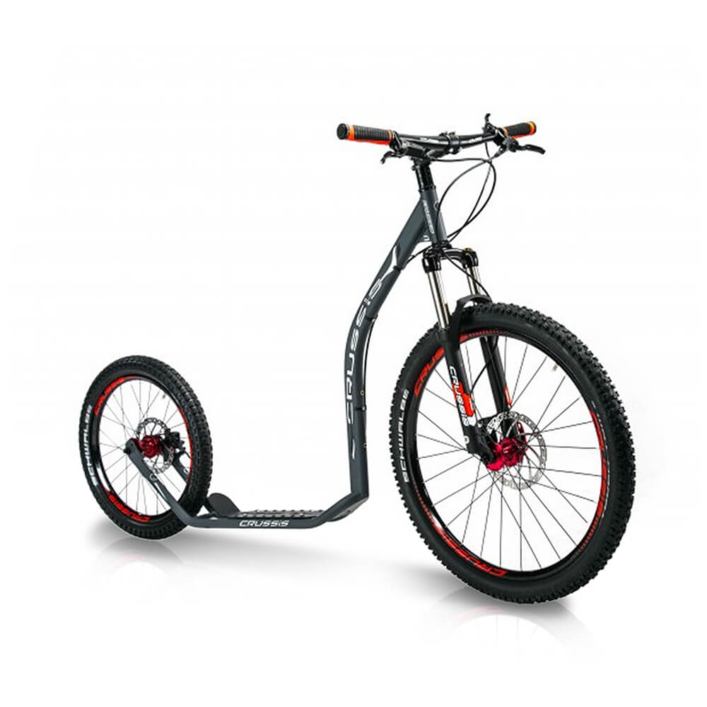 Sparkcykel Cross 6.3, anthracite, Crussis